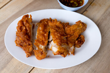 Thai style fried chicken