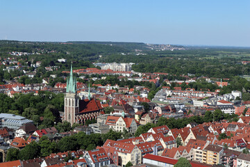 Obraz premium Ulm mit Georgskirche