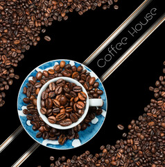 Template for Coffee House Menu