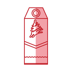 Christmas shopping label icon vector illustration graphic design