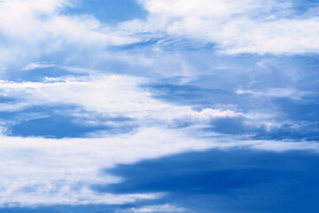 Obraz premium Clouds and blue sky background, Abstract nature background