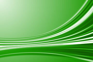 Soft Green Waves Background
