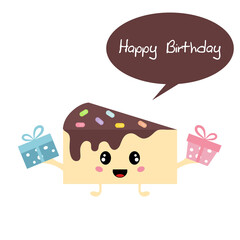 Happy birthday card.