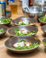 Salad cooking
