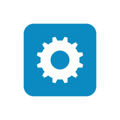 Gear machinery piece icon vector illustration graphic design