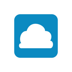Cloud weather symbol icon vector illustration graphic design