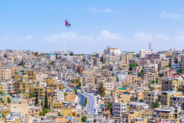 Cityscape of Amman, Jordan