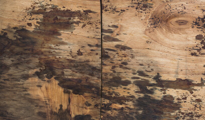 Abstract, wood surface, old, weathered, grungy, brown background