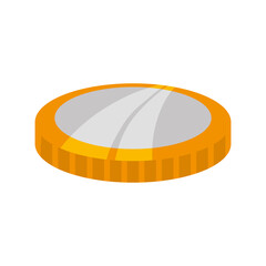 Money coin isolated icon vector illustration graphic design
