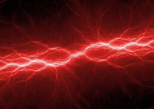 HD wallpaper red lightning apocalyptic city  Wallpaper Flare