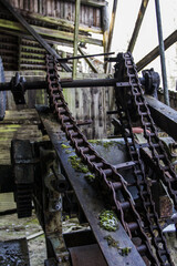 Fototapeta premium Ols factory gears