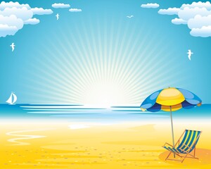 summer holidays background