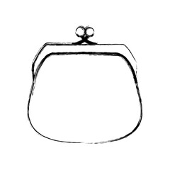 Money wallet purse icon vector illustration graphic design