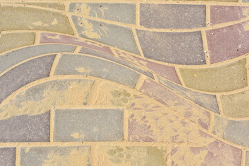 Abstract summer road texture.