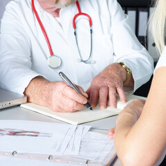 Doctor at work