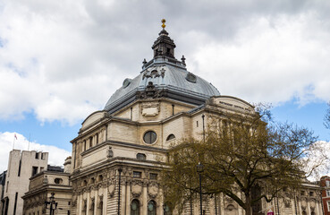 Obraz premium The Methodist Central Hall in the City of Westminster, London.