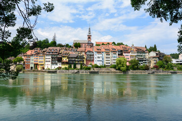 Laufenburg die Stadt an der Grenze und am Rhein