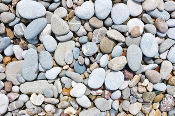 pebbles on the beach, background