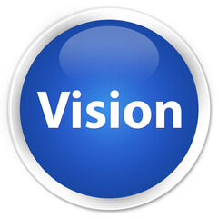 Vision premium blue round button