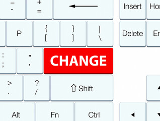 Change red keyboard button