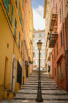Straat in Bastia (Corse)