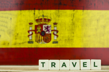 Spain Flag and Travel