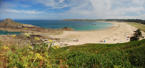 Plage des Chevrets, Saint-Coulomb, Bretagne, France