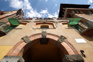 XIX building in Garbatella, Rome