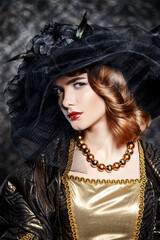stunning vintage lady