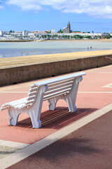 Waterfront of Royan on west coast of France
