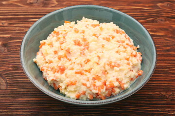 Millet porridge with pumpkin