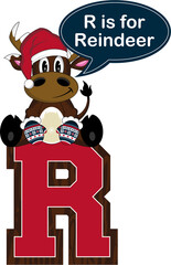 R is for Reindeer 