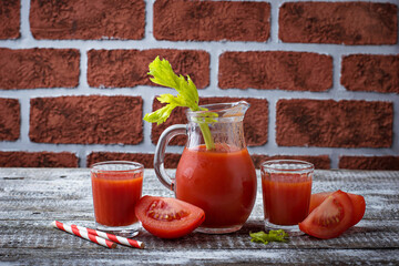 Fresh tomato juice