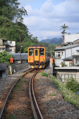 Obraz premium 平渓線の列車