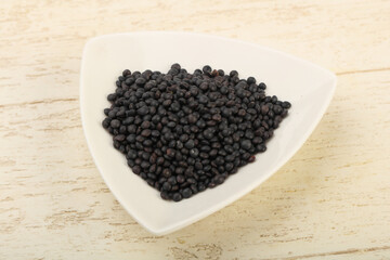 Black lentils