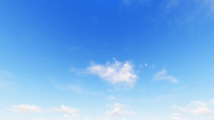 Cloudy blue sky abstract background, 3d illustration