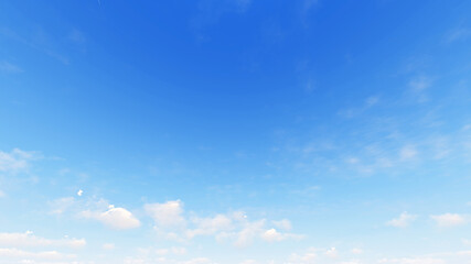 Naklejka na ściany i meble Cloudy blue sky abstract background, 3d illustration