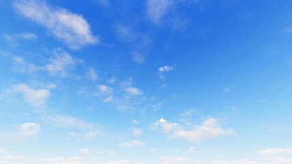 Cloudy blue sky abstract background, 3d illustration