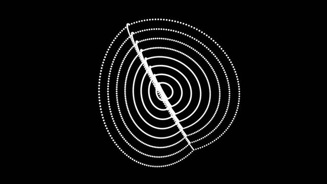 circle ring Neon Glow light dot particle design,Abstract fractal point geometry.virtual artistic cosmos,dynamic perspective geometry space,whirl pinstripe structure,computing progress flow movement.