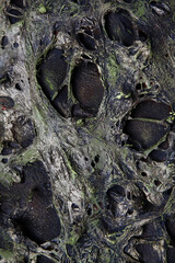 Dark fabric background