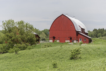 Obraz premium red barn