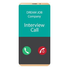 Dream job company interview call - accept or reject