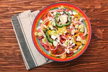 Light spring salad