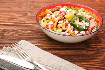 Light spring salad