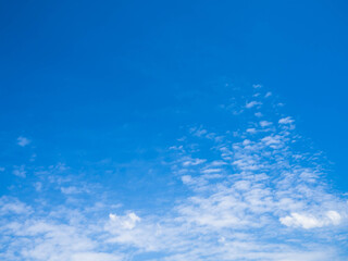 Beautiful sky and white cloud background