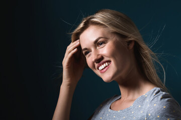 Fototapeta premium Happy young woman