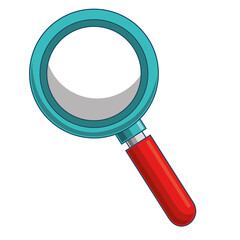 search magnifying glass icon vector illustration design