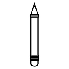 pencil school isolated icon vector illustration design
