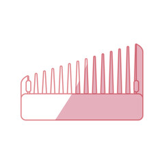 Hairdressing brush accesory icon vector illustration graphic design
