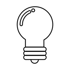 light bulb icon. idea creativity concept. vector illustration.